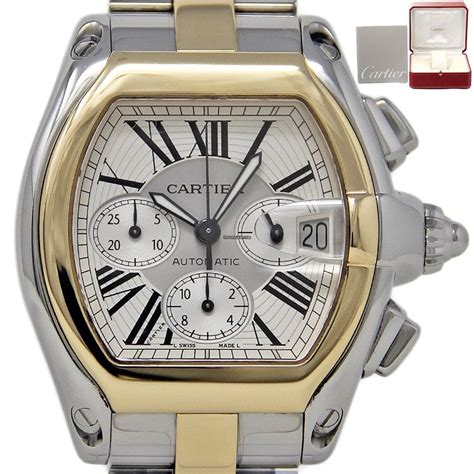 buy cartier roadster chronograph|cartier roadster chronograph for sale.